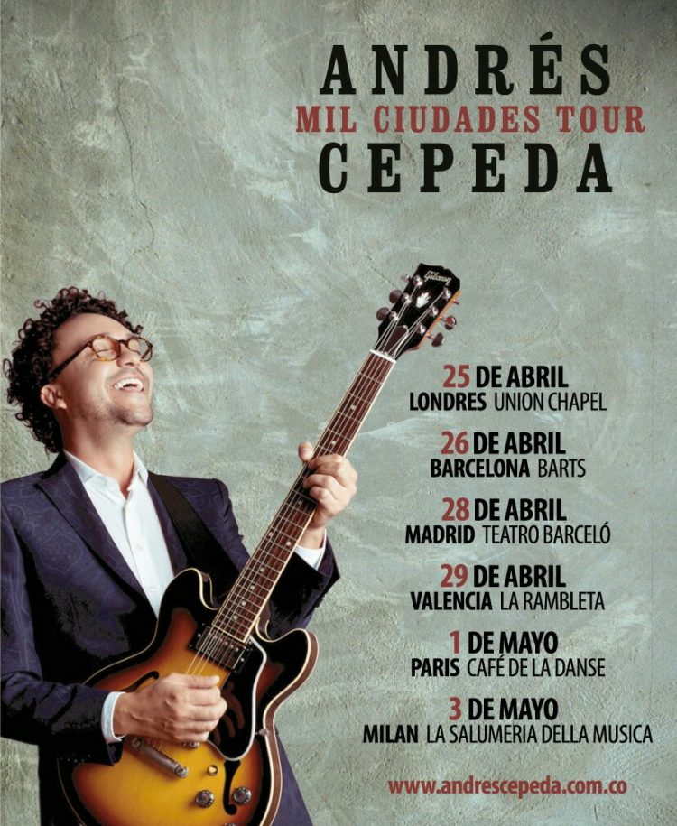 andres cepeda tour